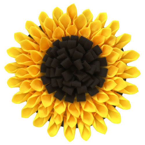 Adori Adori Sunflower speelmat Geel|Bruin Ø30x30 cm
