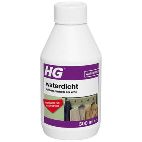 HG HG waterdicht katoen, linnen, wol en gemengde textielsoorten 300 ml.