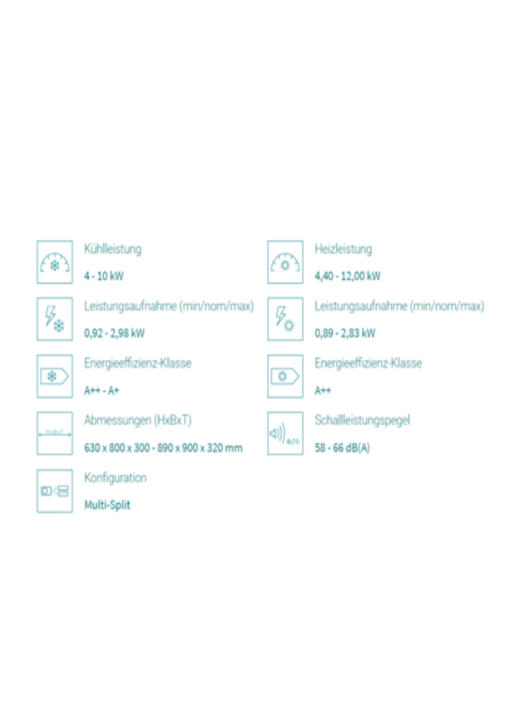 Toshiba Klimaanlage Außengerät  5-Raum Multisplit 10,0 kW