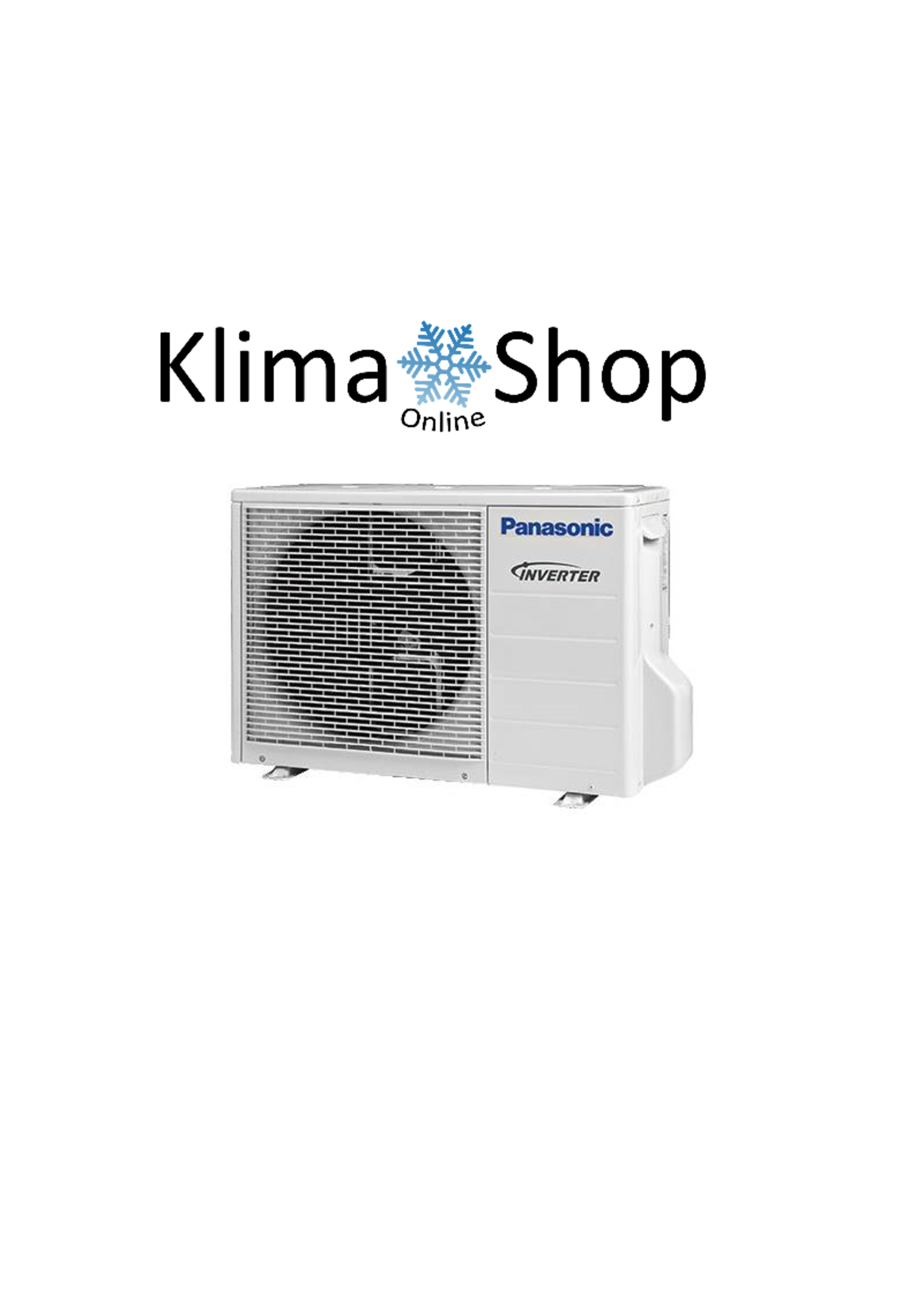 Panasonic Klimaanlage Single-Split Set mit Wandgeraet ETHEREA 4,2 kW