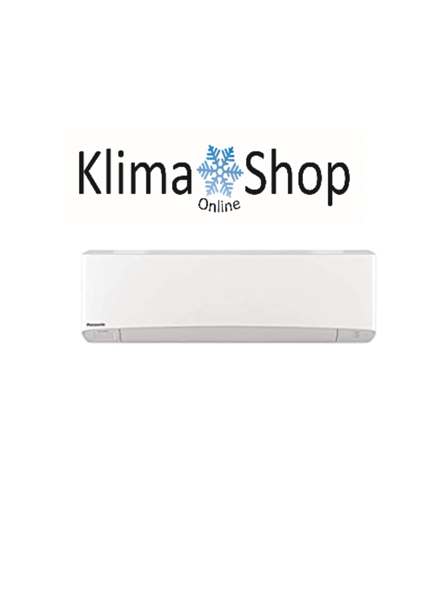 Panasonic Klimaanlage Single-Split Set mit Wandgerät Baureihe TKEA 2,5 kW  bis -20 °C
