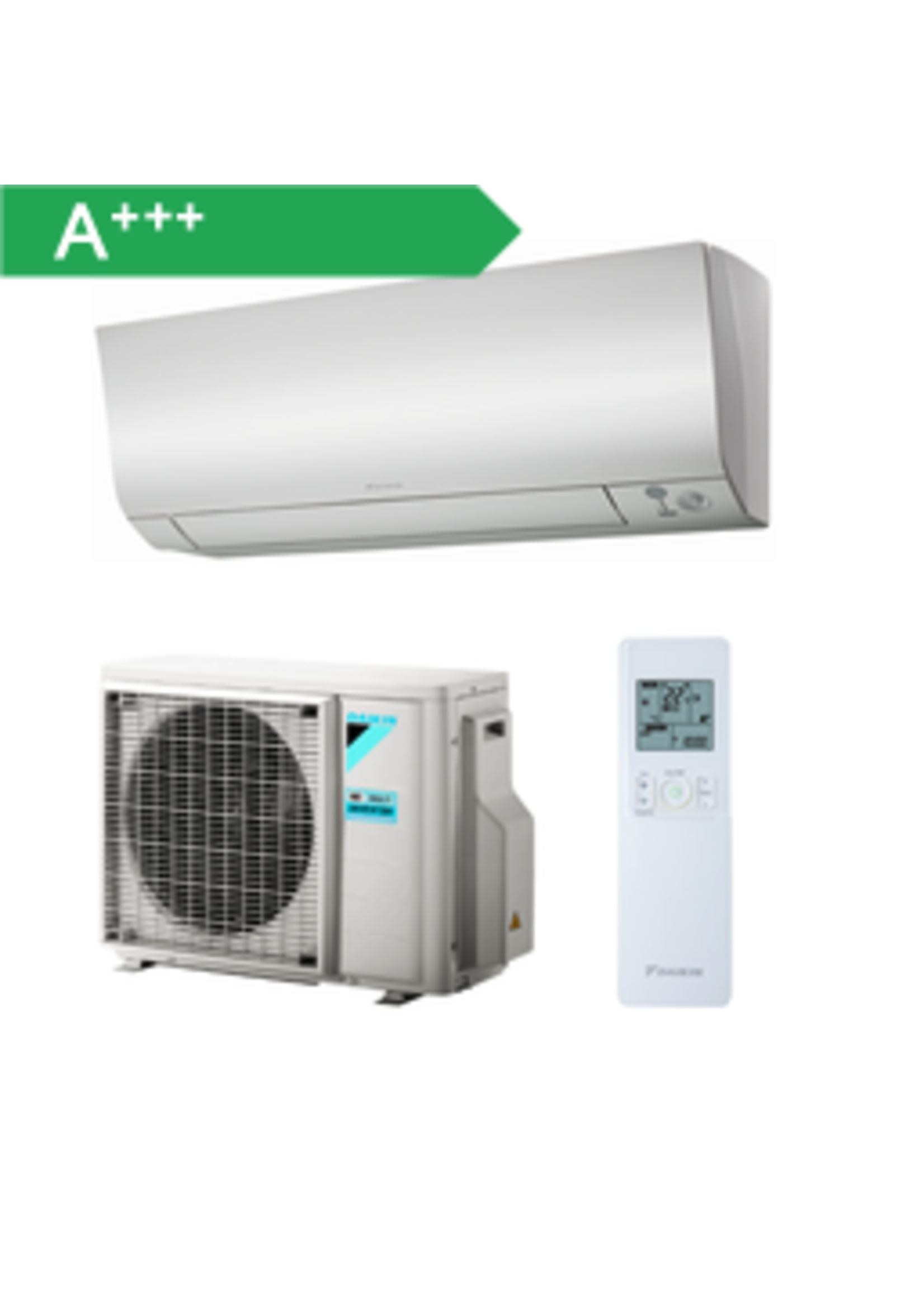 Daikin Set Klimaanlage Perfera 3,0 kW Wandgerät optimiert für Heizen