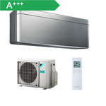 Daikin Set Stylish 3,4 kW Wandgerät in silber