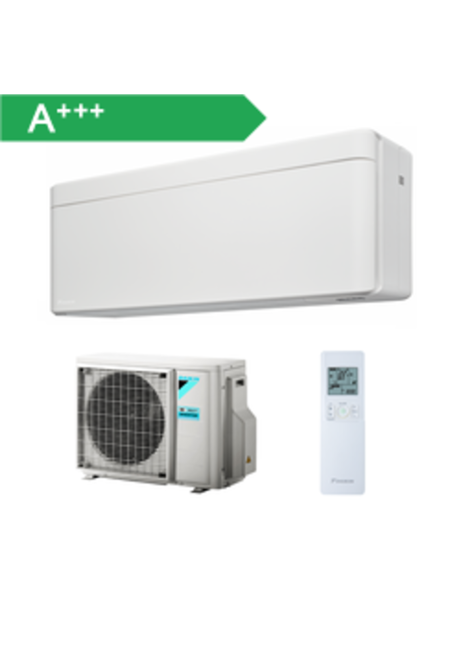 Daikin Set Klimaanlage Stylish 3,4 kW Wandgerät in weiss
