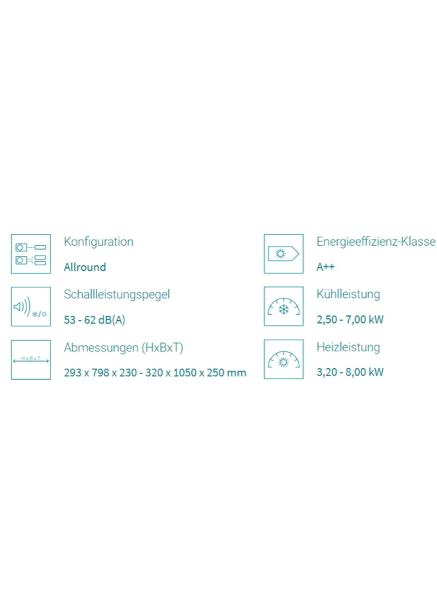 Toshiba Shorai  Edge  Wandgerät 7 kW