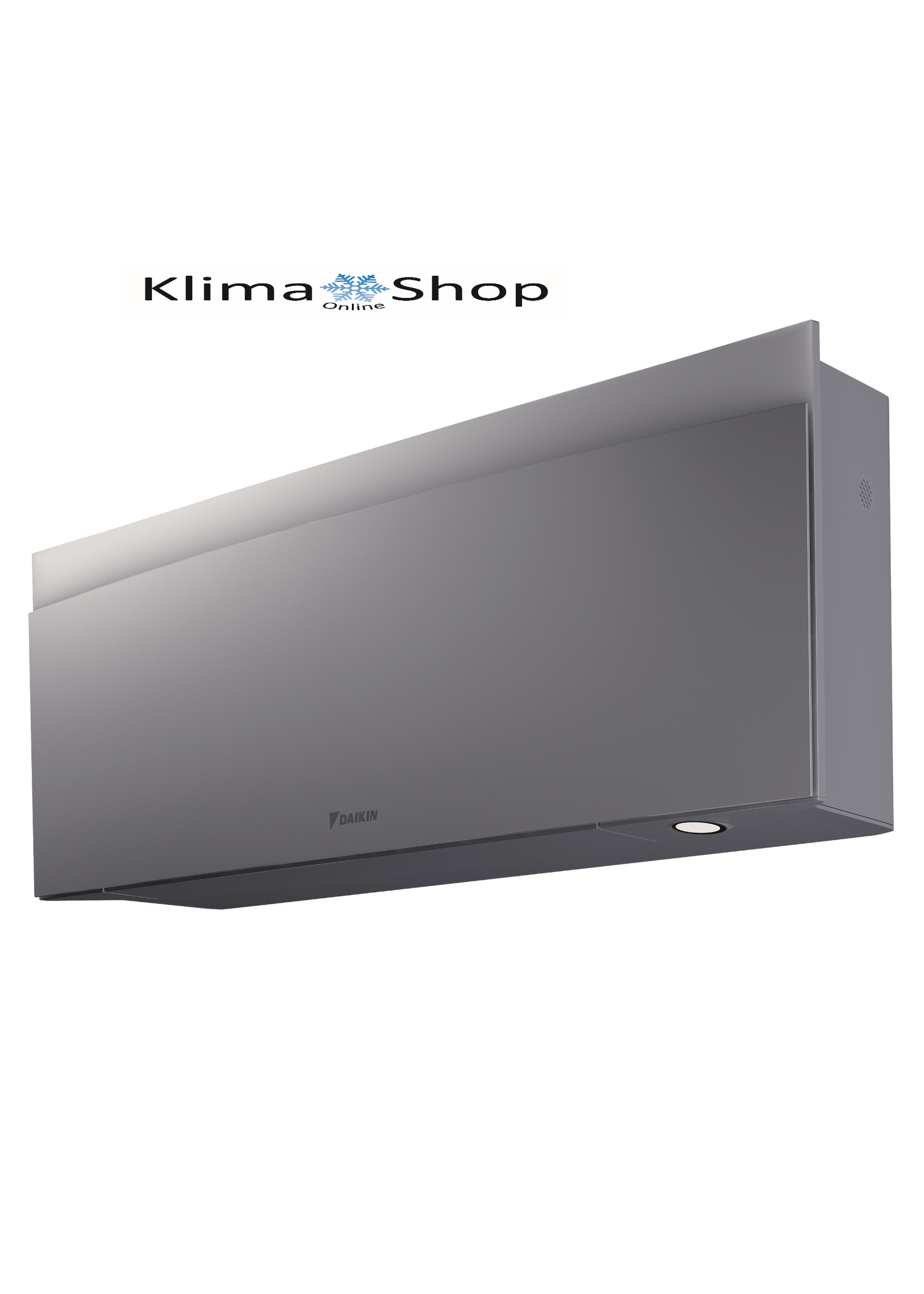Daikin Set Klimaanlage Emura 3,5 kW Wandgerät in silber