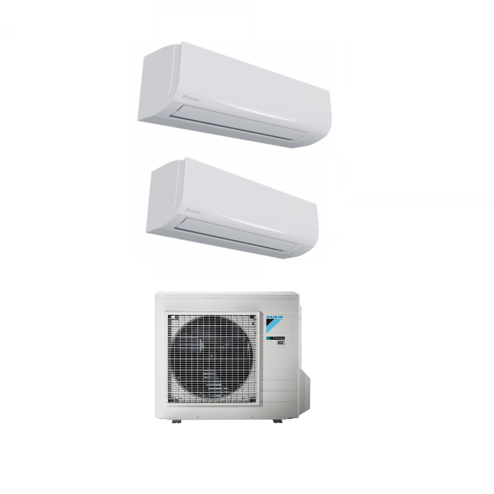 Daikin Set-Daikin Comfora Klimaanlage 2,0+2,0kW für 2 Räume