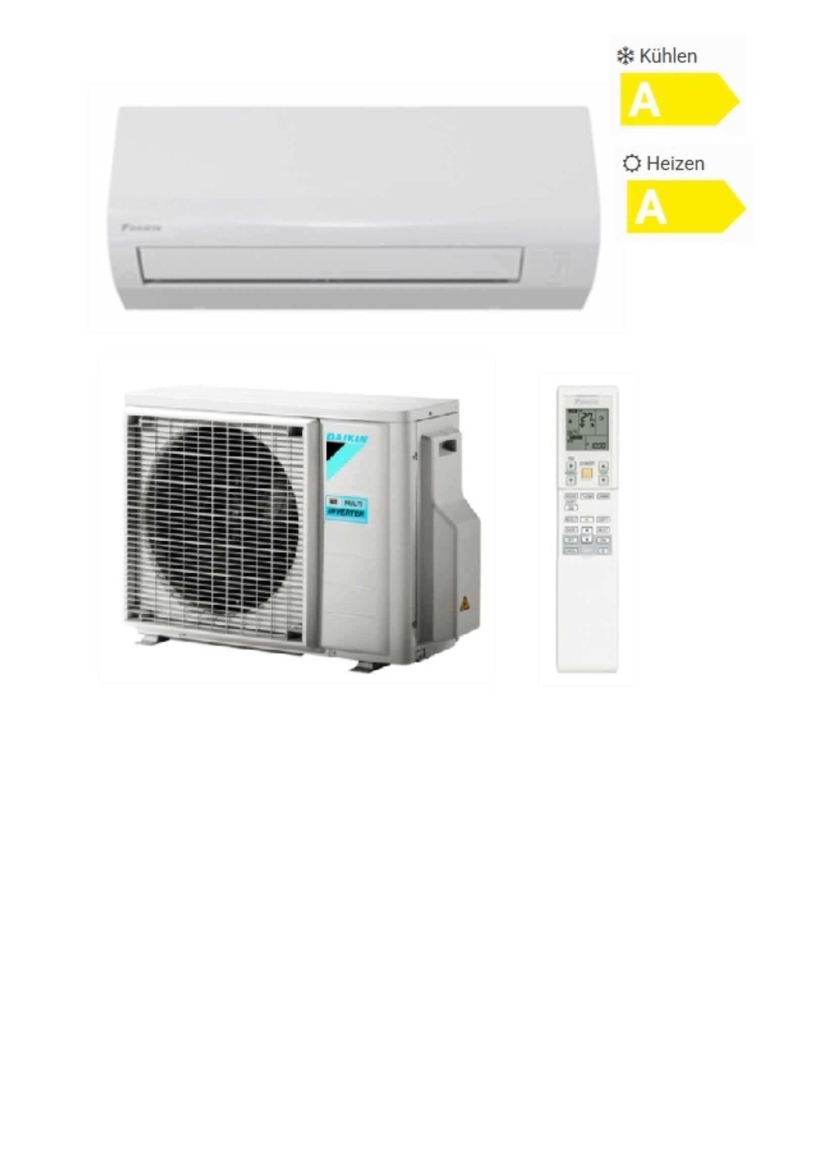 Daikin Set Klimaanlage Sensira 7,1 kW Wandgerät