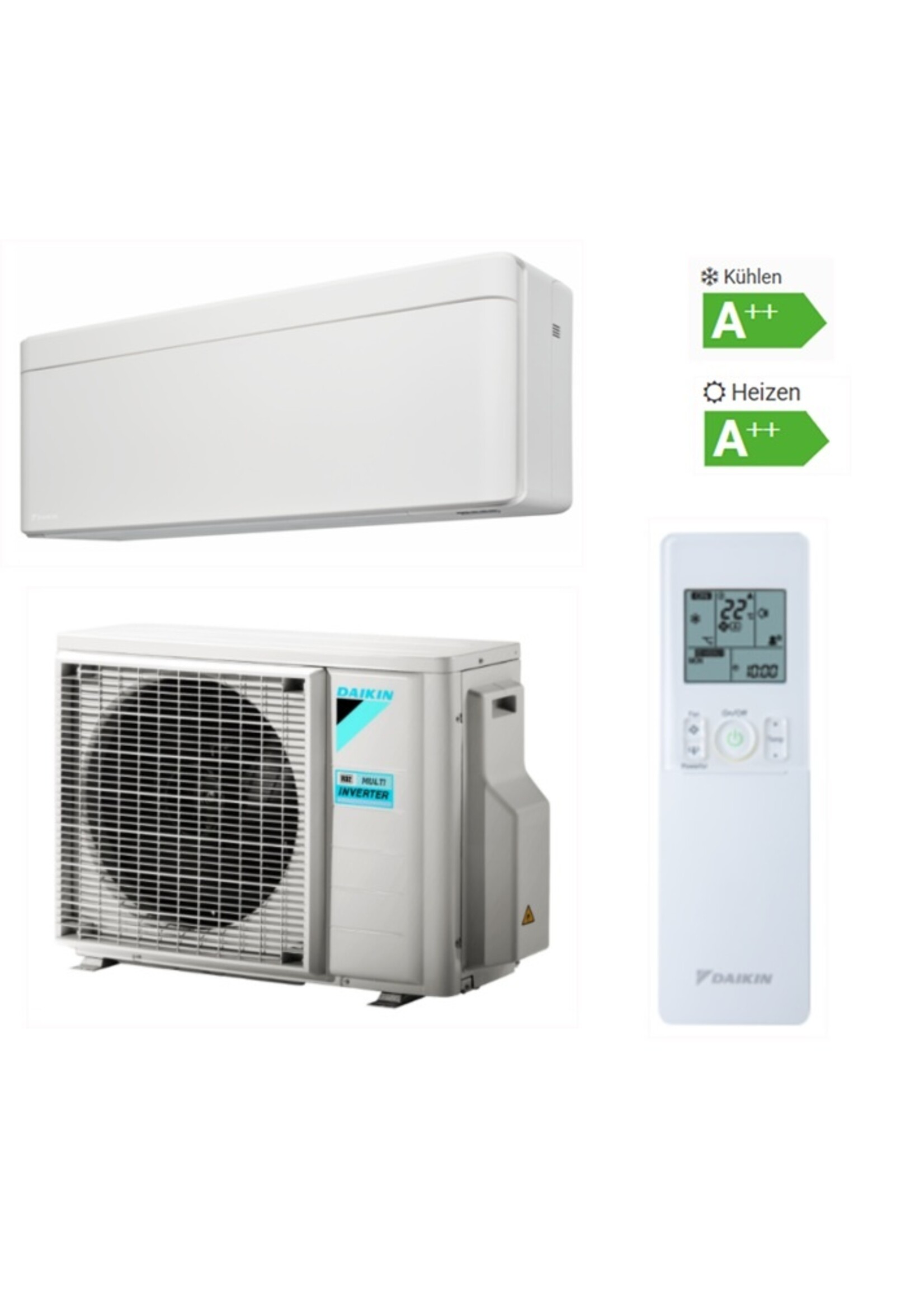 Daikin Set Klimaanlage Stylish 4,2 kW Wandgerät in weiss