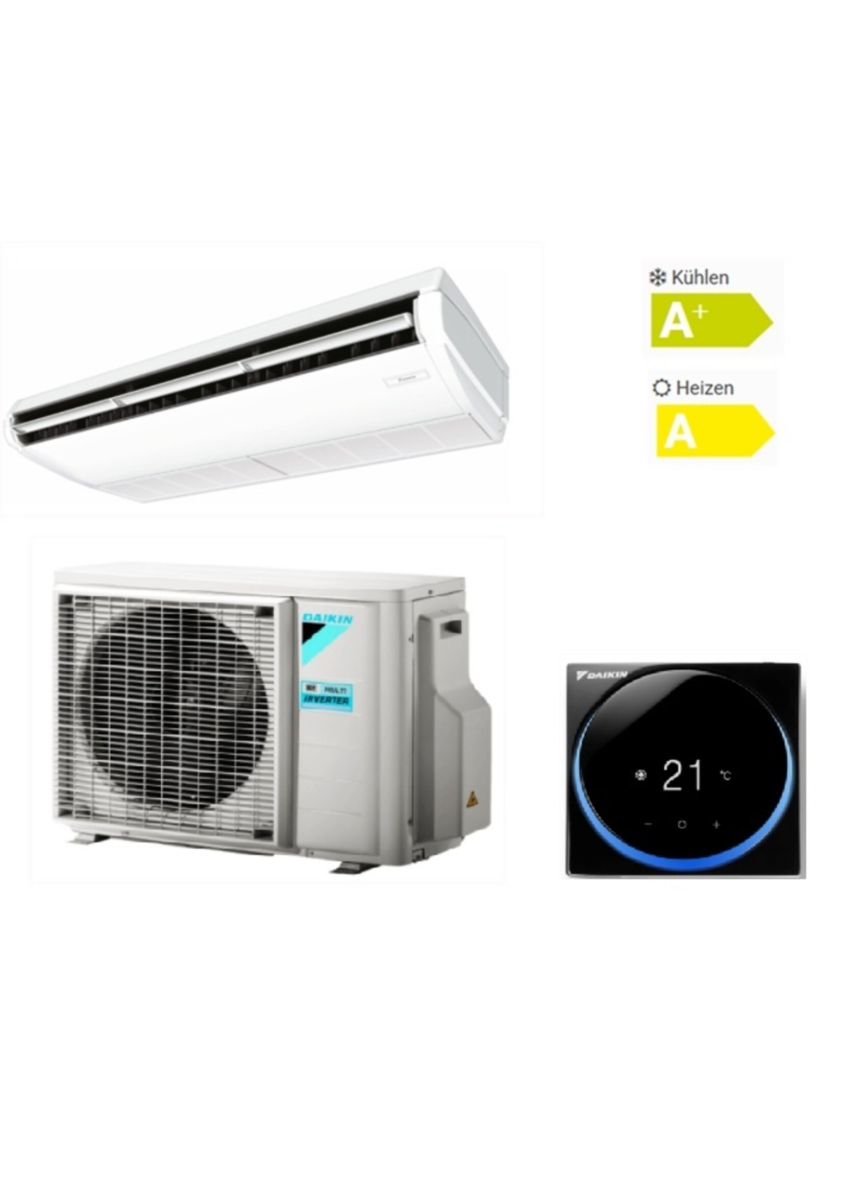 Daikin Set Klimaanlage Deckengerät 5,0 kW