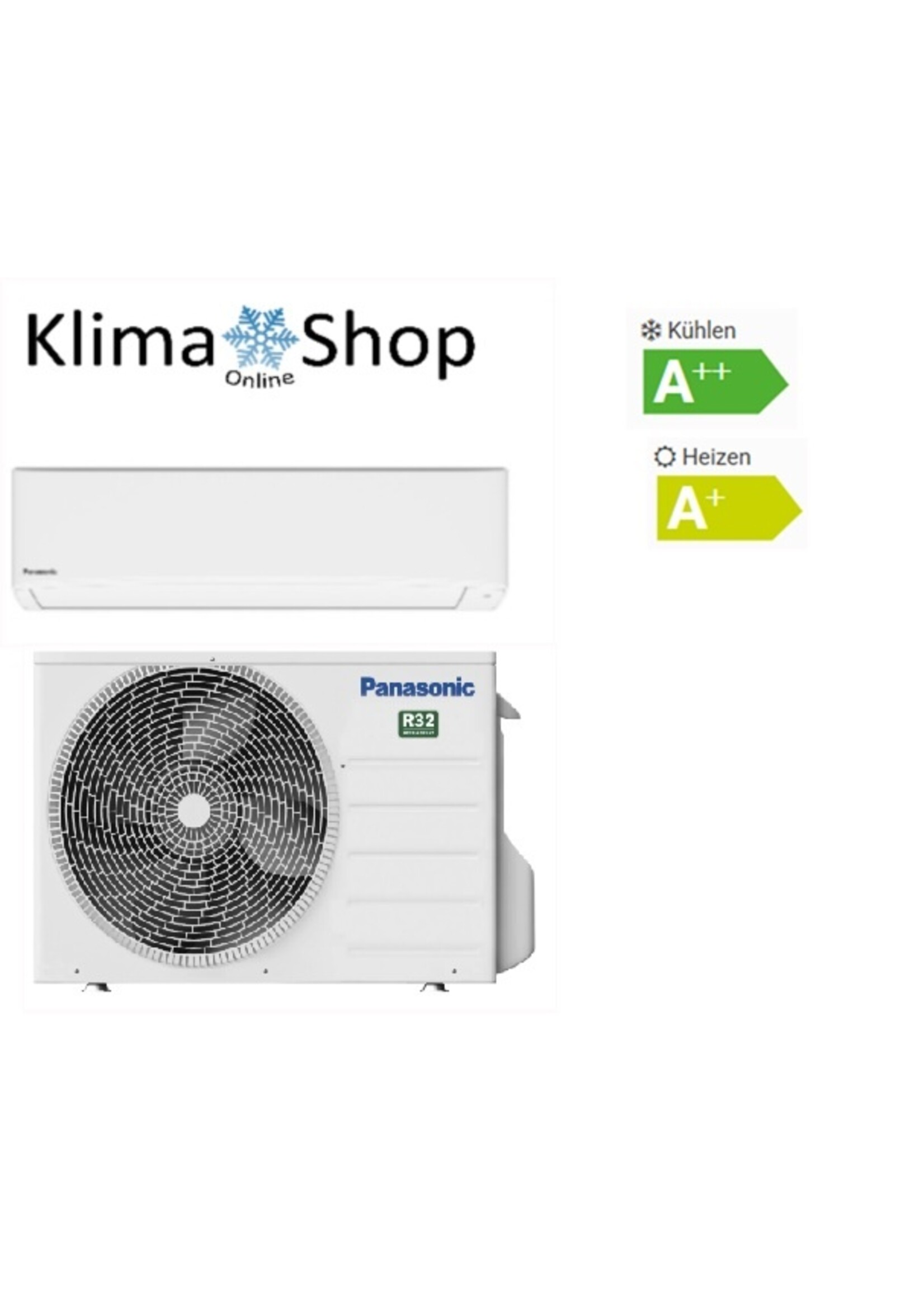 Panasonic Single-Split Set mit Wandgerät TZ 5 kW
