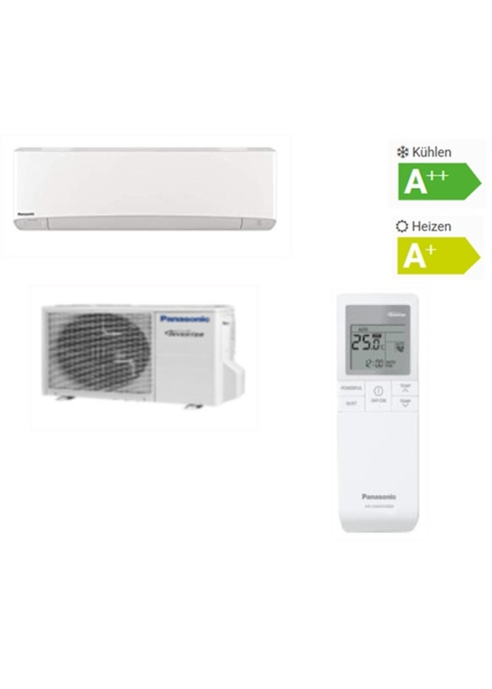 Panasonic Single-Split Set mit Wandgerät  TZ 7,1 kW