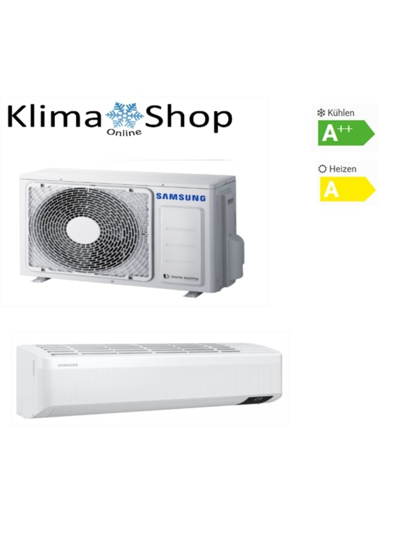 Samsung  Set Wandgerät Windfree Comfort NASA 5,0 kW