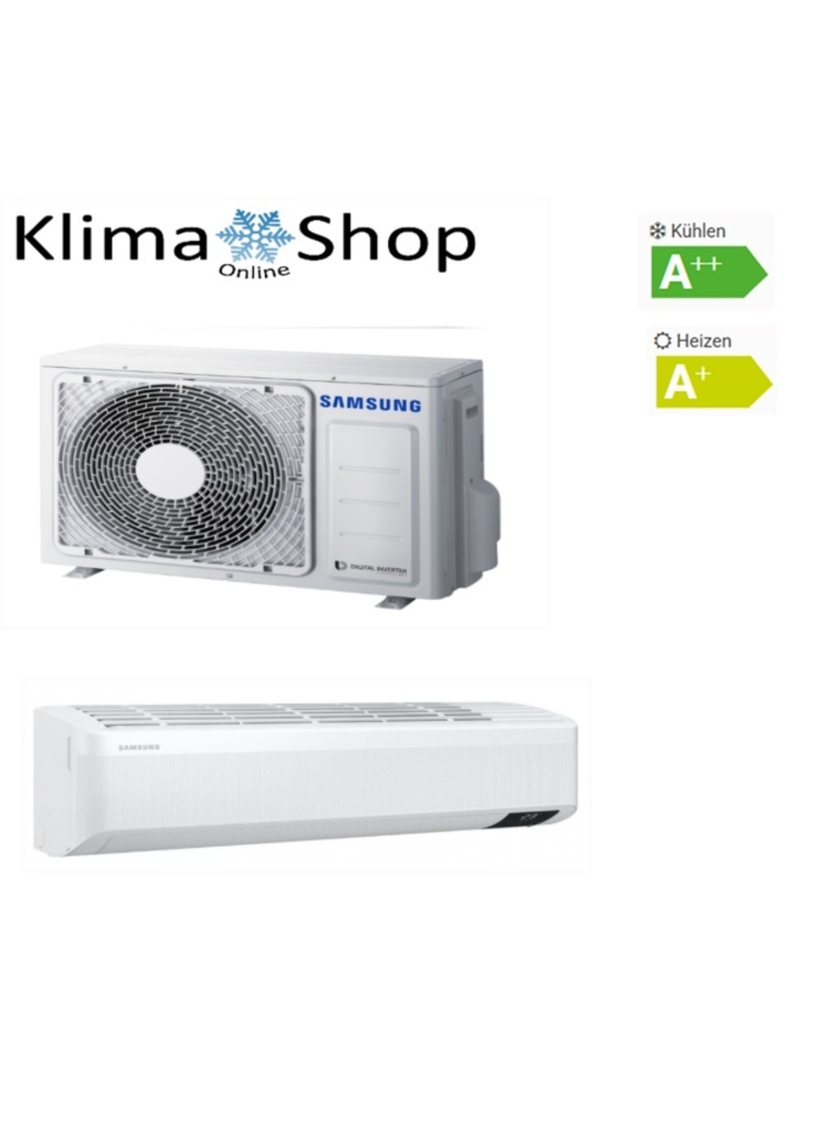Samsung  Set Wandgerät Windfree Comfort NASA 2,5 kW