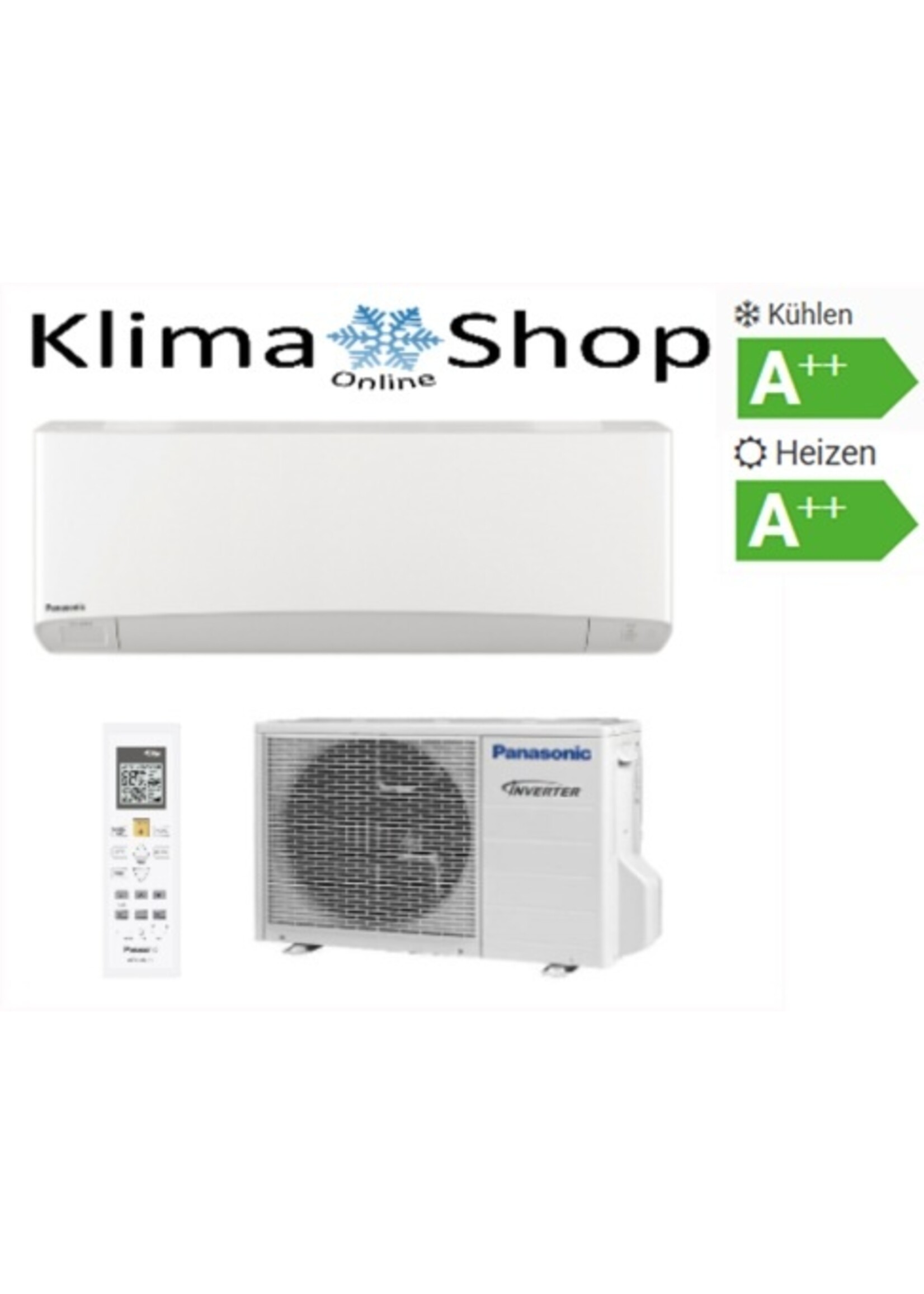 Panasonic Set Weinkeller Panasonic Wandgerät 2,1 kW