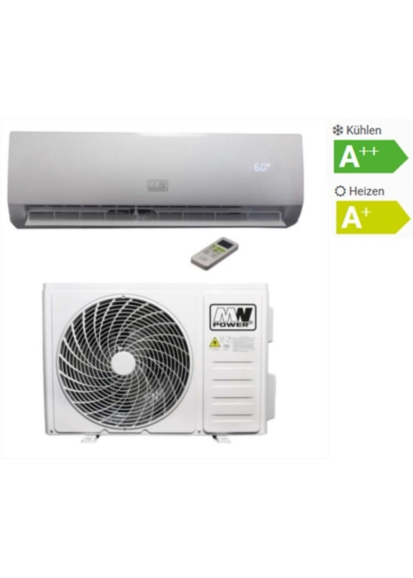 MW Power Set Klimaanlage MW Power 3,5 kW Wandgerät