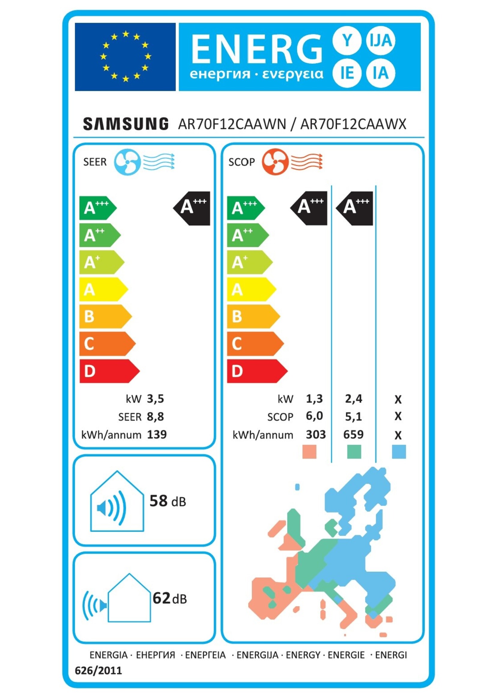 Samsung Set  mit Wind-Free ELITE 3,5 kW  Wandgerät