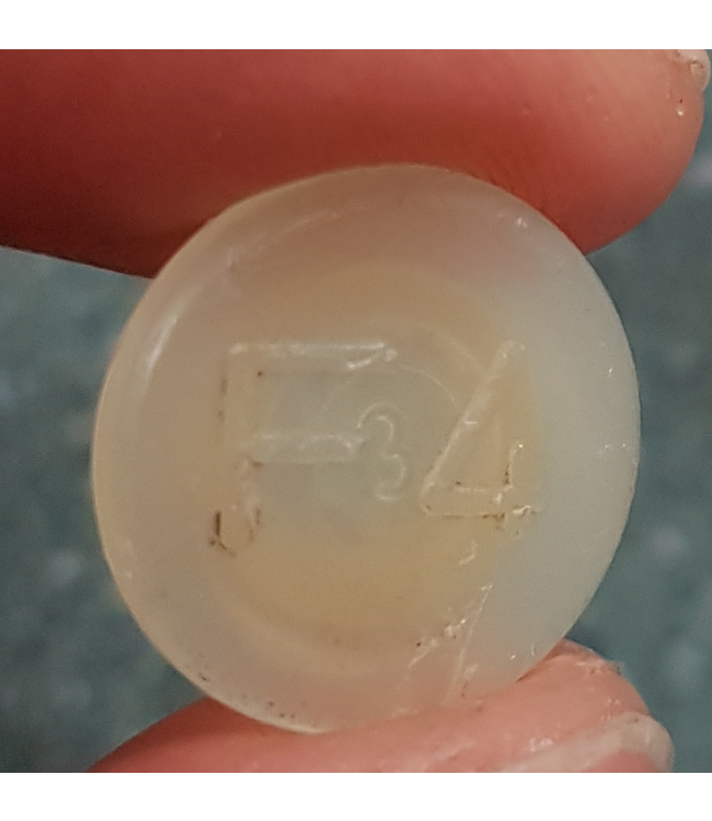 Cover caps white welcome arch 9 mm