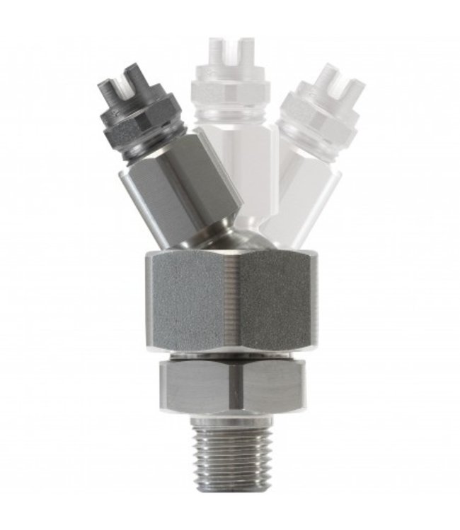 RVS kogelgewricht nozzle houder voor schuimbuis