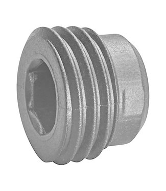 Aventics 1/4" plug for capping 1/2" regulator R412010124