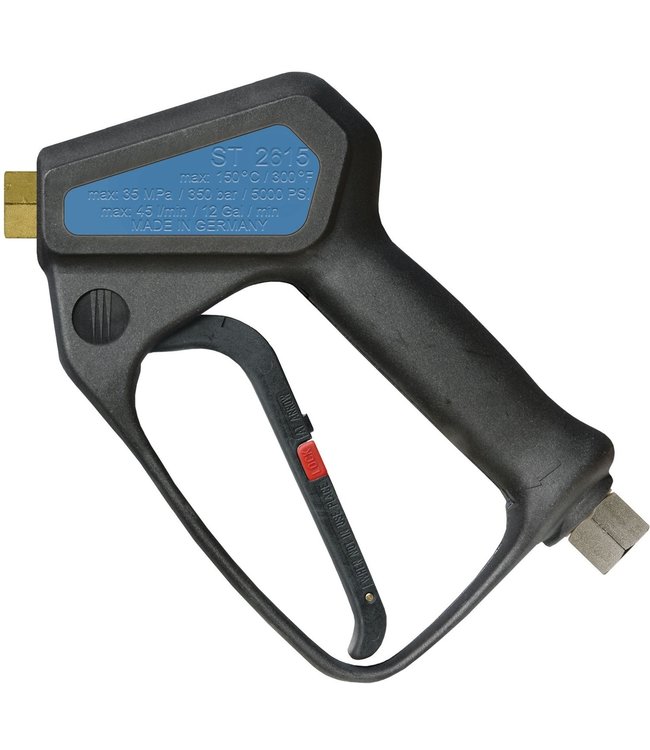 High-pressure gun without frost protection, stainless steel insert