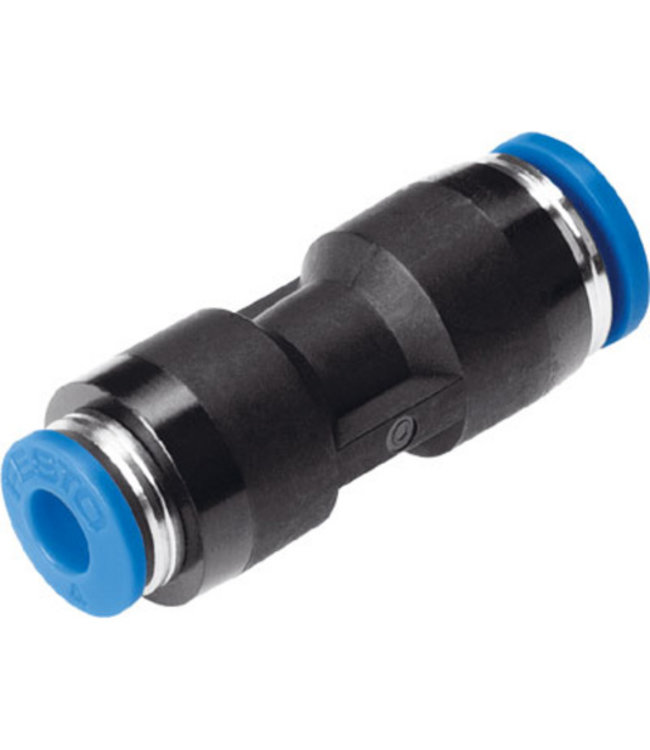 Rechte verloopkoppeling 10 x 6 mm push-in