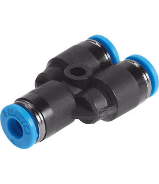 Y - coupling 12 x 2 voudig 8 mm push-in