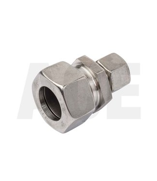 Stainless steel straight reducer 15L x 12L