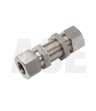 stainless steel straight bulkhead coupling 28L