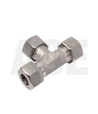 Stainless steel T-coupling 28L