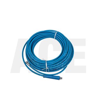 Complete hd hose 35m for cleaning reel, blue
