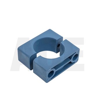 Pipe bracket 2" Blue