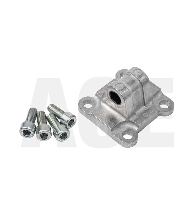 Hinge flange for DN50 air cylinder, side without pin