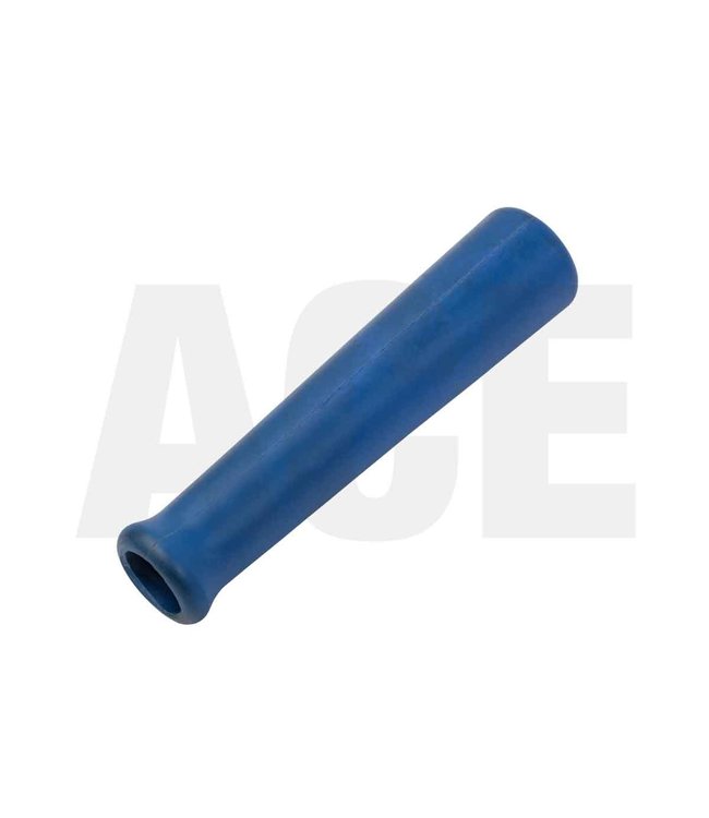 Rubber knikbescherming blauw voor 3/8" slang