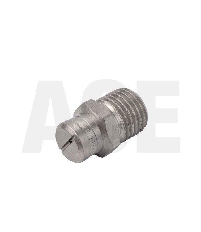 Stainless steel 1/4 NPT flat jet nozzle 15055, hd-rawa 3 per side