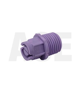 Plastic 1/4" flat jet nozzle 12005, rim soak