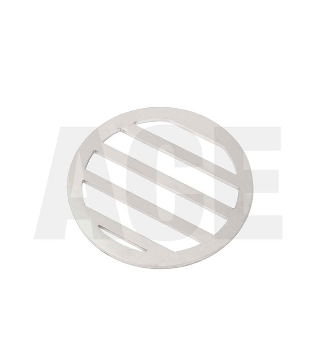 Stainless steel grid for sponges in ACE sink arch