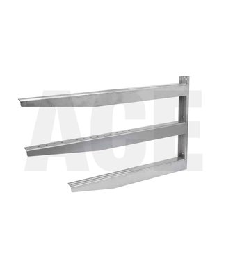 ACE stainless steel bracket 3-layer for gutter, extended version