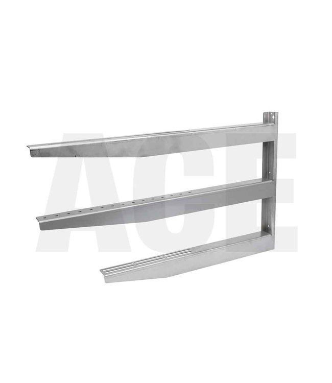 ACE stainless steel bracket 3-layer for gutter, extended version