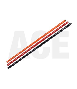 Brush lance 1010mm 3/8 "bi x 1/2" tube, orange