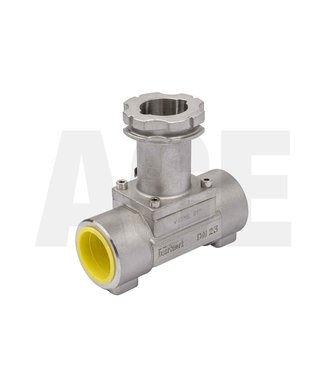Flow-through fixture DN25 for Jumo flow sensor 12671