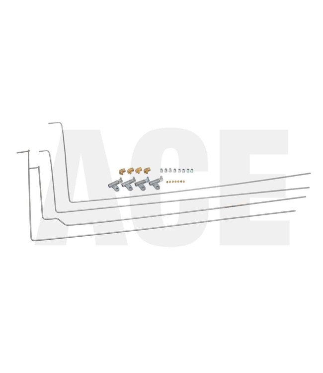 Holz lubrication line set for PE118 or PE250