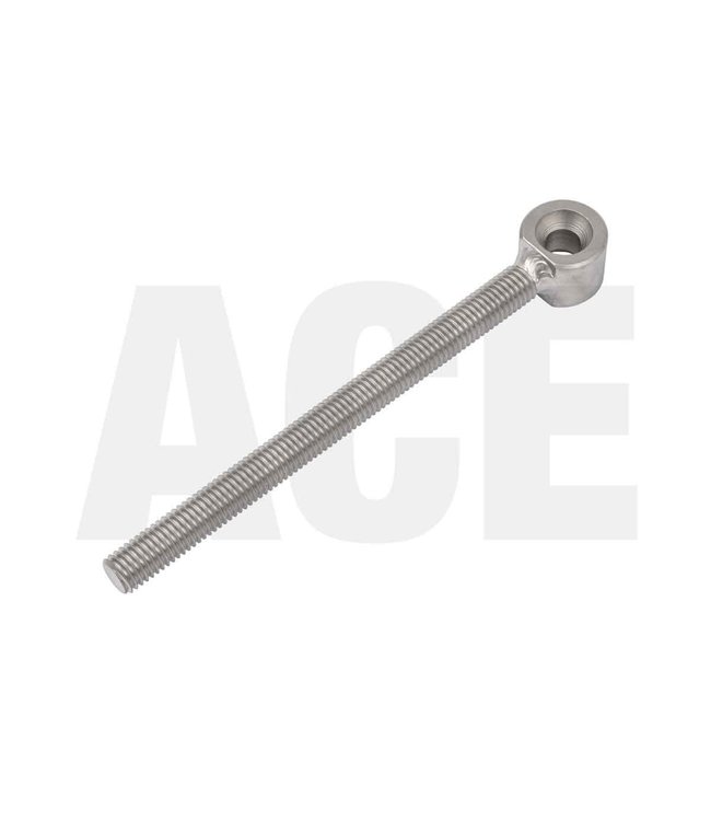 Spanbout M12x145 voor veer heckwasser/droger, knikken