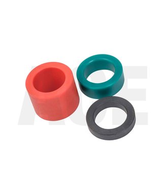 Holz adjustment rings for moving roof roller with textile