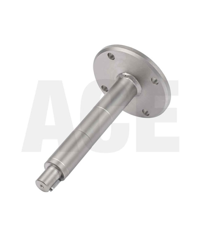 Holz drive shaft heckwasser, length 280mm, round flange