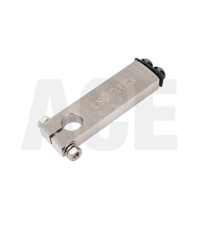 Holz holder "Auststeueren" for half moon, incl. bolts