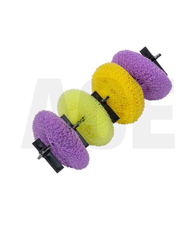 Holz sponsset (4 sponsen aan elkaar)