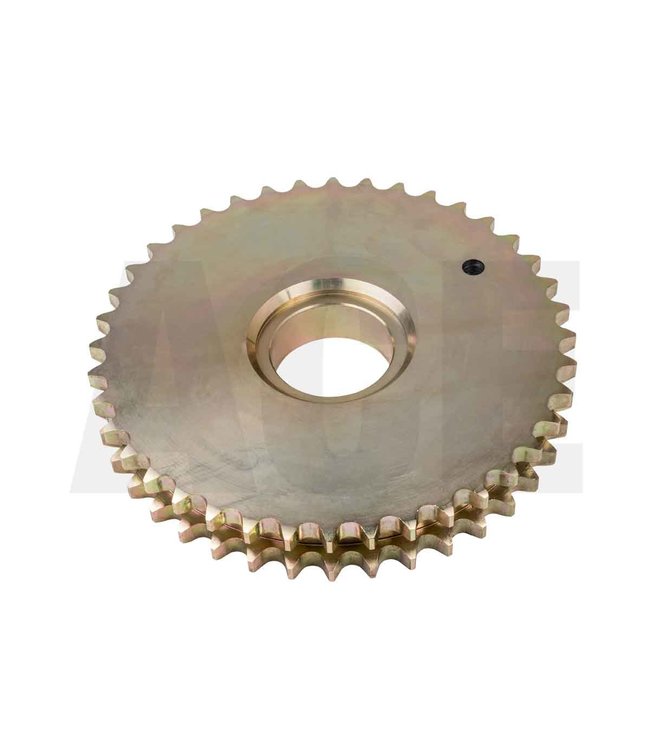 Holz duplex gear 40T for shaft 50mm, shear pin 12mm