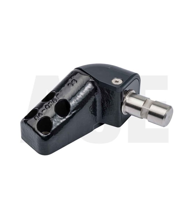 Holz opnameblok RV voor invoegrol, zwart met afdekking