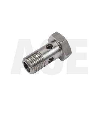 RVS banjo bolt 1/4"